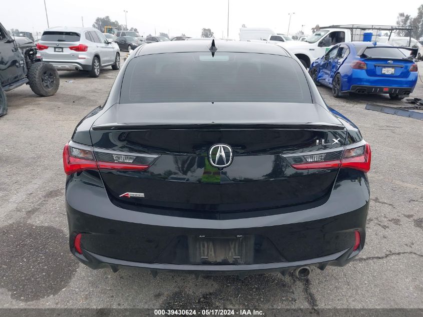 2022 ACURA ILX PREMIUM   A-SPEC PACKAGES/TECHNOLOGY   A-SPEC PACKAGES - 19UDE2F84NA003465