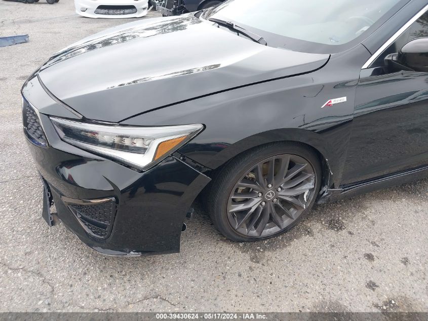 2022 ACURA ILX PREMIUM   A-SPEC PACKAGES/TECHNOLOGY   A-SPEC PACKAGES - 19UDE2F84NA003465