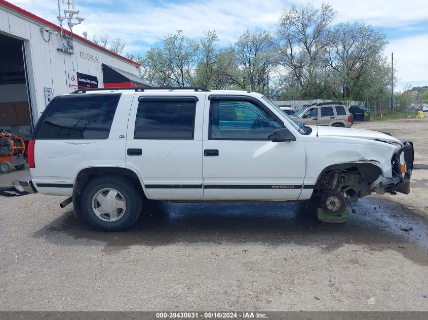 1999 GMC Yukon Sle VIN: 1GKEK13R5XJ760143 Lot: 39430631