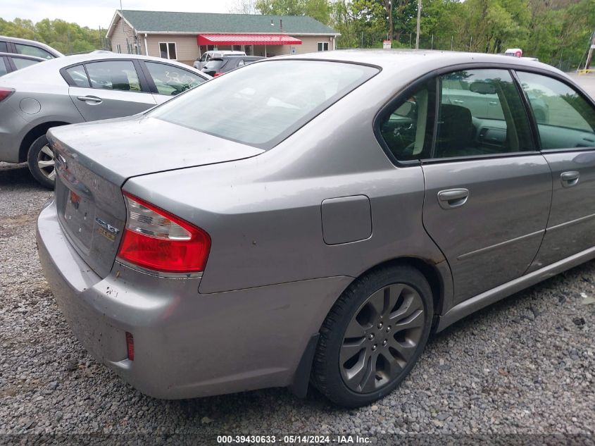 2008 Subaru Legacy 2.5I Limited VIN: 4S3BL626187224630 Lot: 39430633