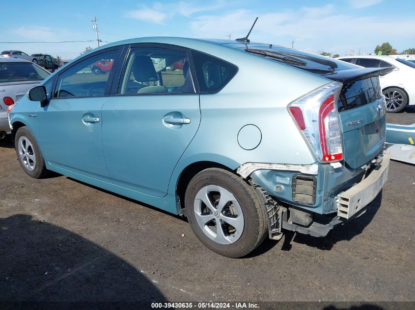 2014 Toyota Prius Four VIN: JTDKN3DUXE1847151 Lot: 39430635