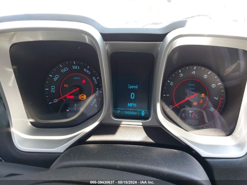 2015 Chevrolet Camaro 2Ls VIN: 2G1FB1E33F9254435 Lot: 39430637