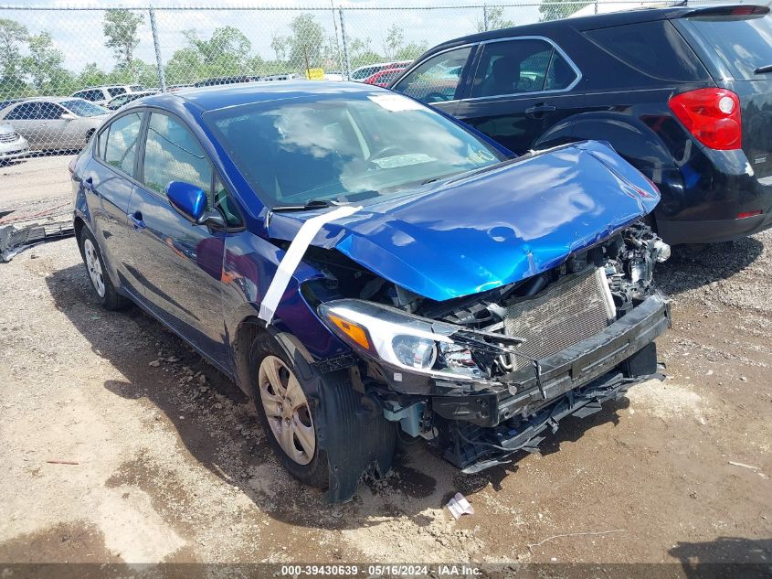 2018 Kia Forte Lx VIN: 3KPFK4A75JE210576 Lot: 39430639