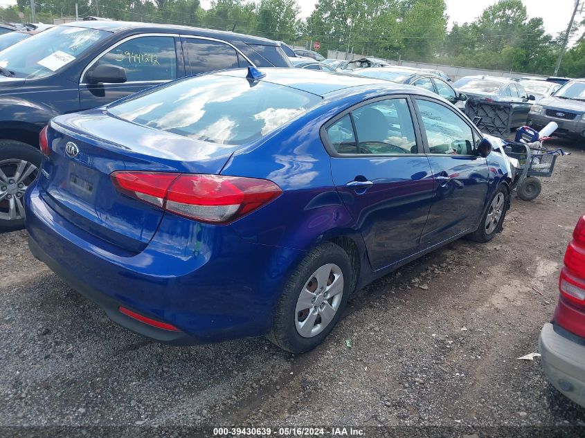 2018 Kia Forte Lx VIN: 3KPFK4A75JE210576 Lot: 39430639