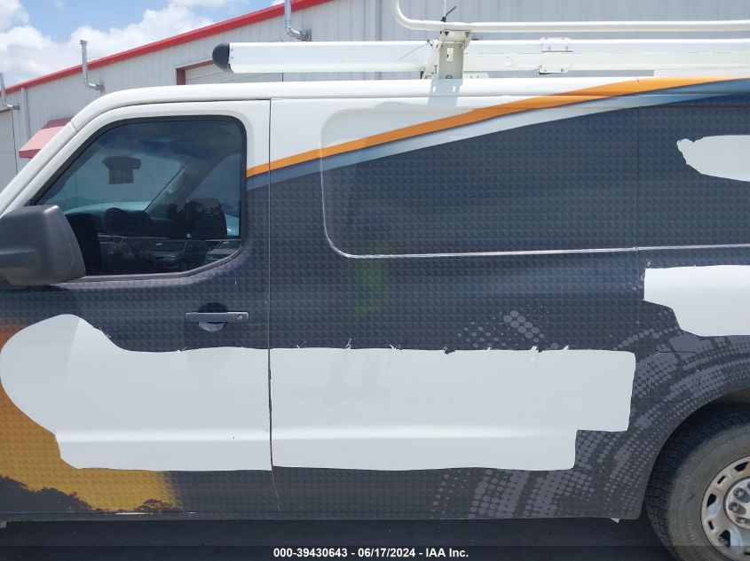 2018 Nissan Nv Cargo Nv2500 Hd Sv V6 VIN: 1N6BF0KY5JN800031 Lot: 39430643