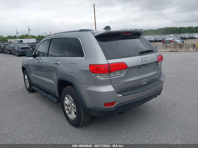 VIN 1C4RJFAG2KC551180 2019 JEEP GRAND CHEROKEE LAREDO