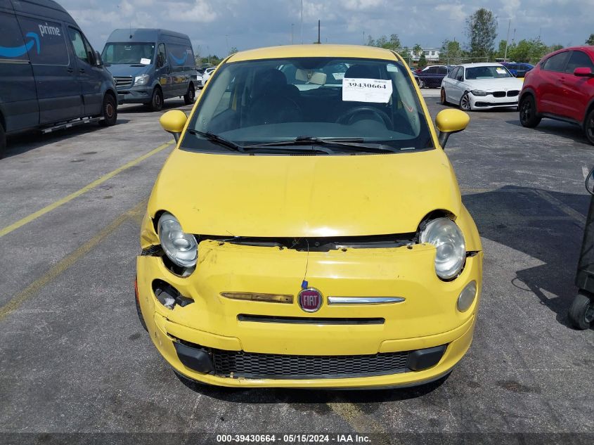 2012 Fiat 500 Pop VIN: 3C3CFFAR8CT211700 Lot: 39430664
