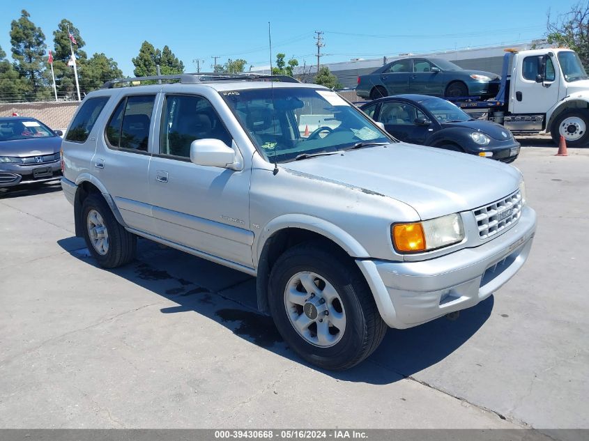 1999 Isuzu Rodeo Ls/Lse/S VIN: 4S2CM58W8X4372104 Lot: 39430668