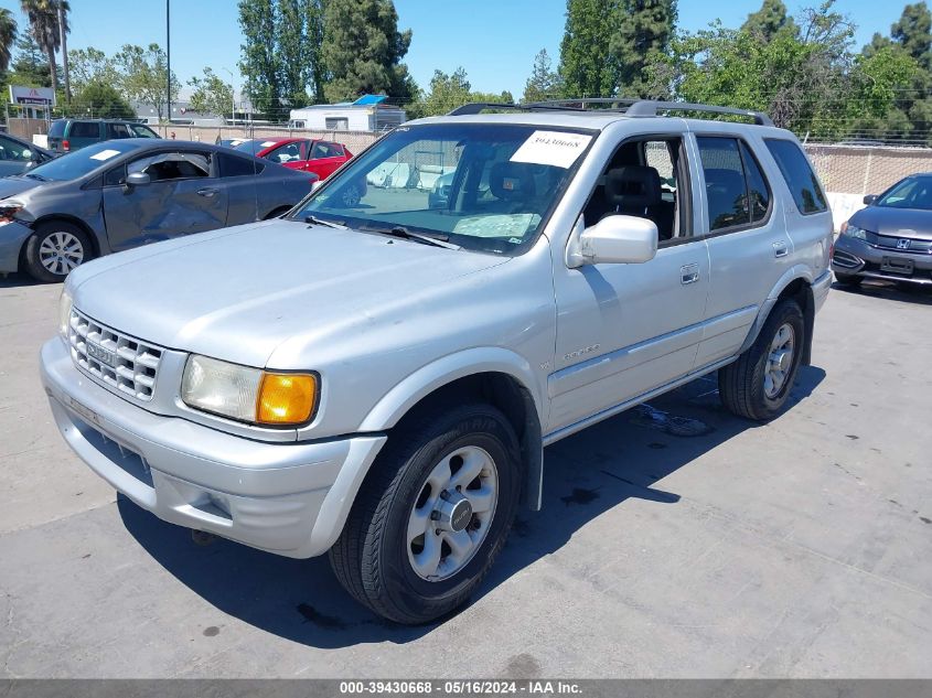 1999 Isuzu Rodeo Ls/Lse/S VIN: 4S2CM58W8X4372104 Lot: 39430668