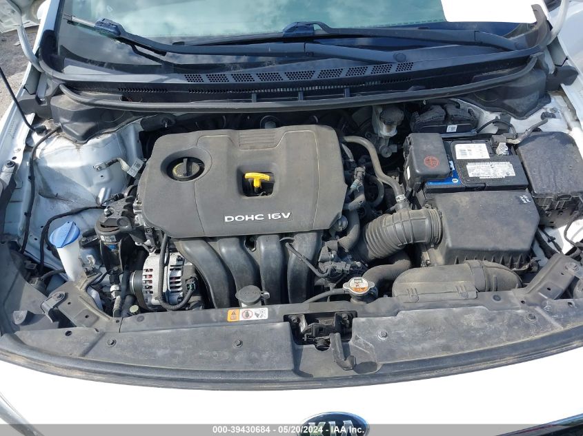 2017 Kia Forte Lx VIN: 3KPFK4A77HE053918 Lot: 39430684