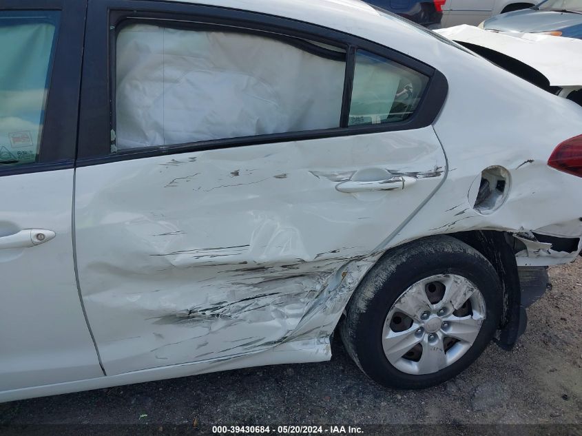 2017 Kia Forte Lx VIN: 3KPFK4A77HE053918 Lot: 39430684