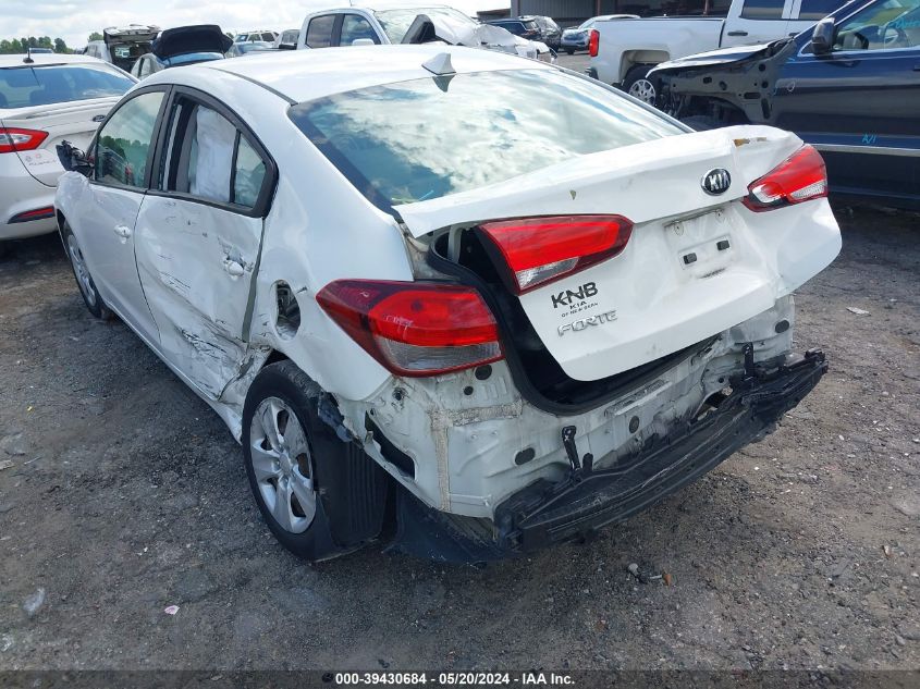 2017 Kia Forte Lx VIN: 3KPFK4A77HE053918 Lot: 39430684