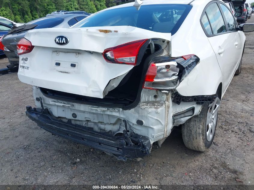 2017 Kia Forte Lx VIN: 3KPFK4A77HE053918 Lot: 39430684