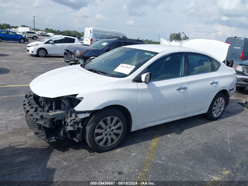 2018 Nissan Sentra S VIN: 3N1AB7AP4JY244974 Lot: 39430687