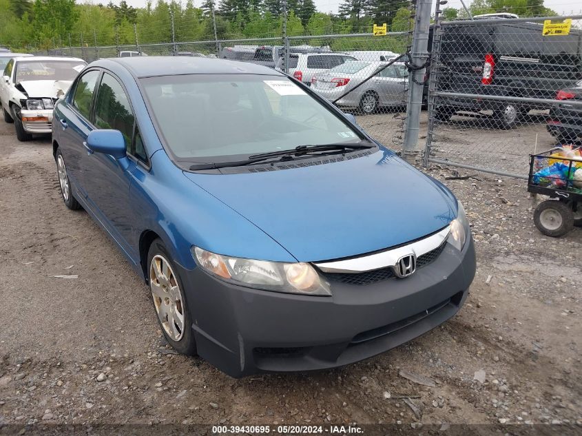 2010 Honda Civic Lx VIN: 2HGFA1F52AH555675 Lot: 39430695