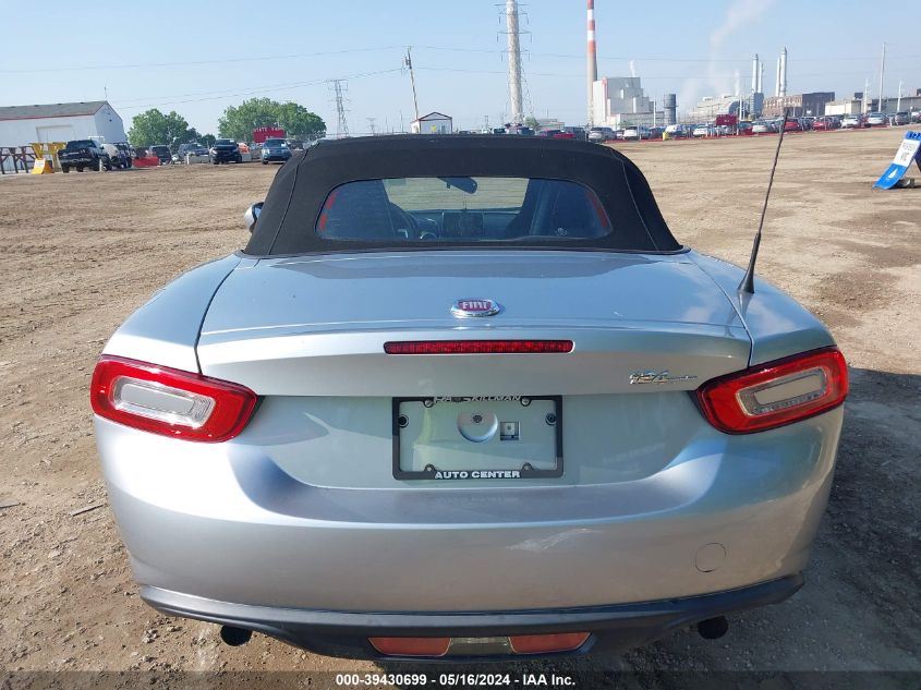 2018 Fiat 124 Spider Classica/Lusso/Abarth VIN: JC1NFAEK2J0134513 Lot: 39430699