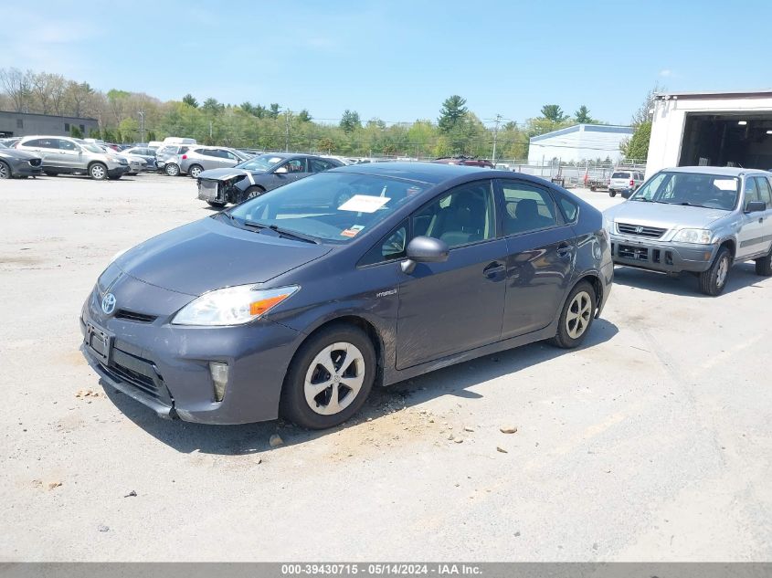 2014 Toyota Prius Four VIN: JTDKN3DU4E1806238 Lot: 39430715