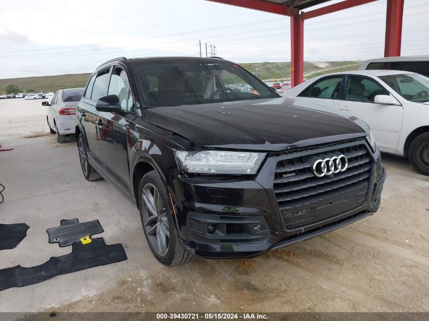 2018 Audi Q7 3.0T Premium VIN: WA1VAAF74JD042804 Lot: 39430721