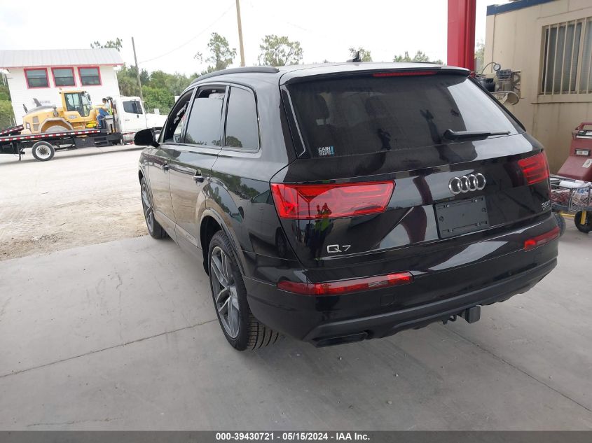 2018 Audi Q7 3.0T Premium VIN: WA1VAAF74JD042804 Lot: 39430721