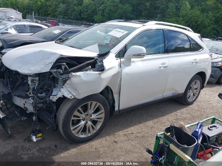 2012 Lexus Rx 450H VIN: JTJBC1BA8C2428884 Lot: 39430736