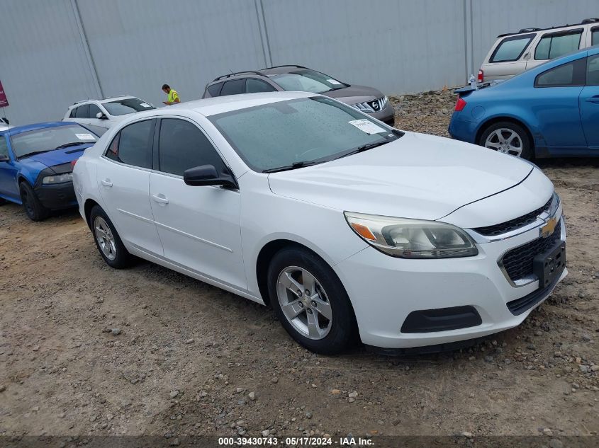 2015 Chevrolet Malibu Ls VIN: 1G11B5SL0FF116445 Lot: 39430743