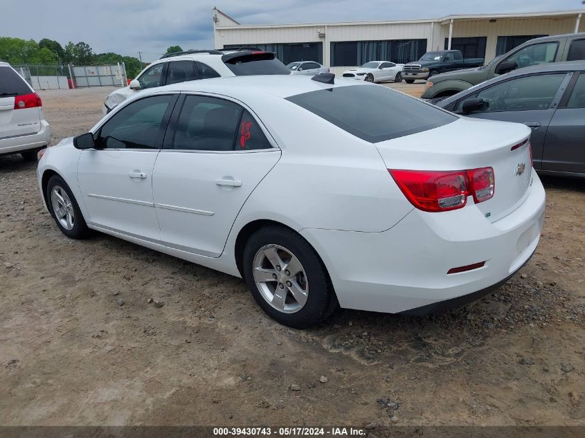 2015 Chevrolet Malibu Ls VIN: 1G11B5SL0FF116445 Lot: 39430743