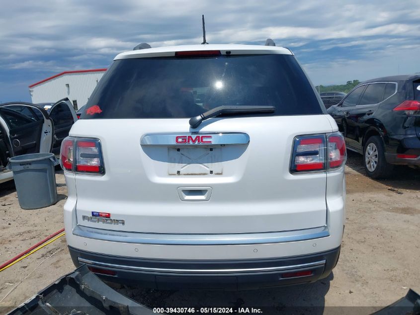 2016 GMC Acadia Slt-1 VIN: 1GKKRRKD2GJ330850 Lot: 39430746