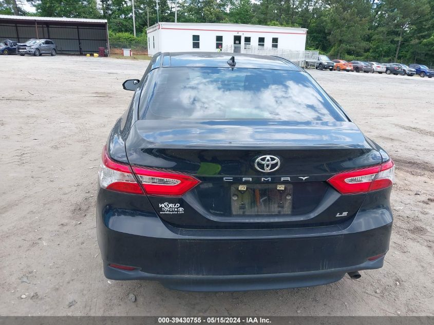 2020 Toyota Camry Le VIN: 4T1C11AKXLU335968 Lot: 39430755