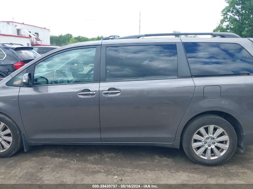 2017 Toyota Sienna Limited Premium 7 Passenger VIN: 5TDDZ3DC1HS172799 Lot: 39430757