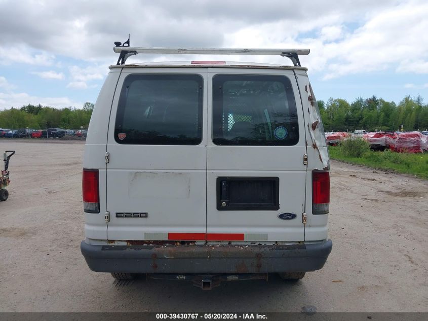 2006 Ford E-250 Commercial/Recreational VIN: 1FTNE24W16HB10504 Lot: 39430767