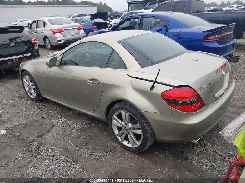 2010 Mercedes-Benz Slk 300 VIN: WDBWK5EA5AF226096 Lot: 39430771