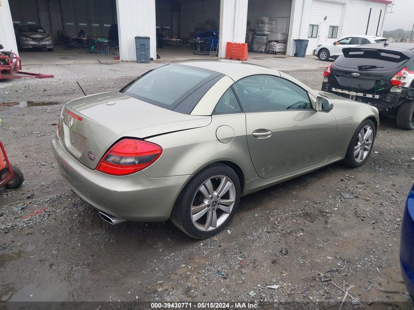 2010 Mercedes-Benz Slk 300 VIN: WDBWK5EA5AF226096 Lot: 39430771