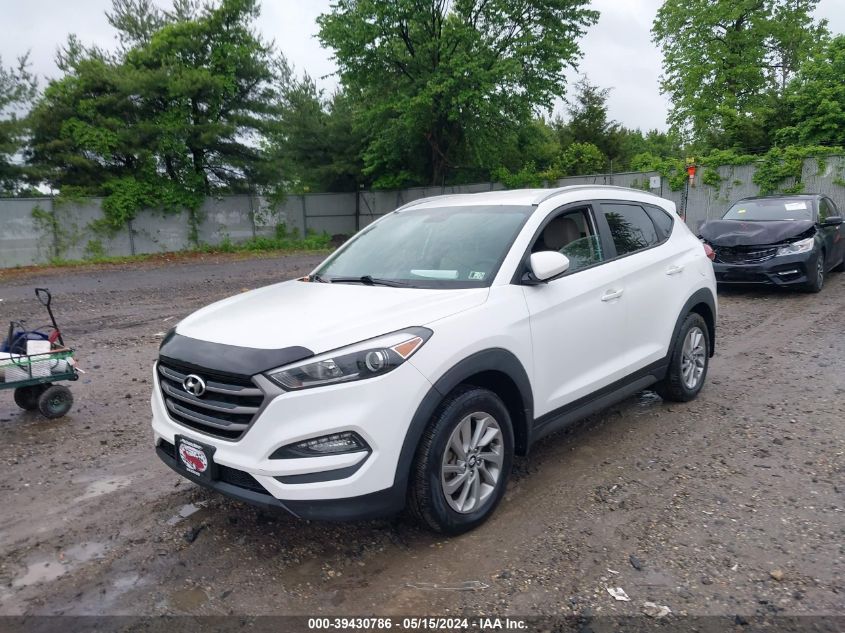 2016 Hyundai Tucson Se VIN: KM8J3CA44GU062823 Lot: 39430786