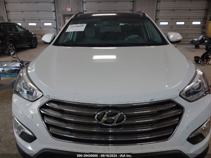 2016 Hyundai Santa Fe Se VIN: KM8SRDHF9GU137824 Lot: 39430800