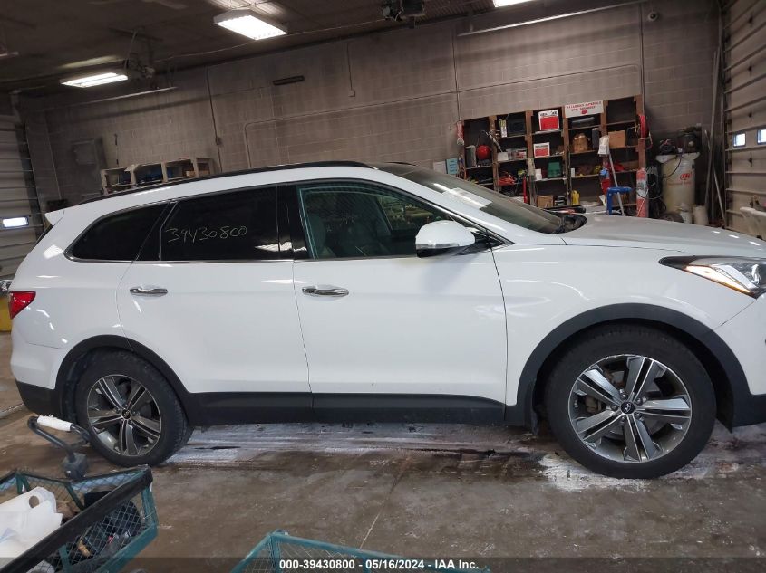 2016 Hyundai Santa Fe Se VIN: KM8SRDHF9GU137824 Lot: 39430800