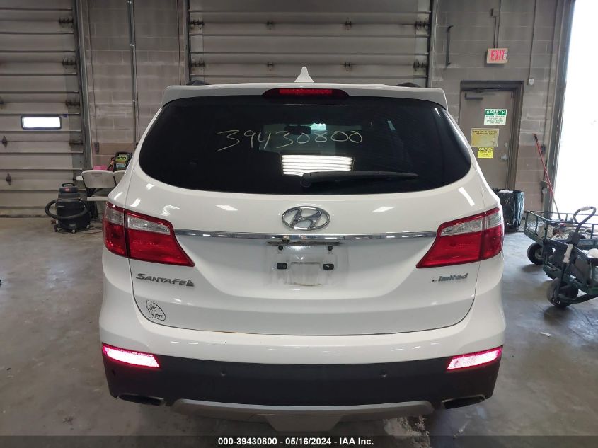 2016 Hyundai Santa Fe Se VIN: KM8SRDHF9GU137824 Lot: 39430800