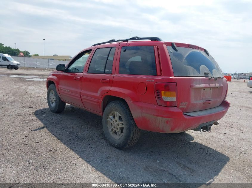 2000 Jeep Grand Cherokee Limited VIN: 1J4GW58N5YC408699 Lot: 39430799