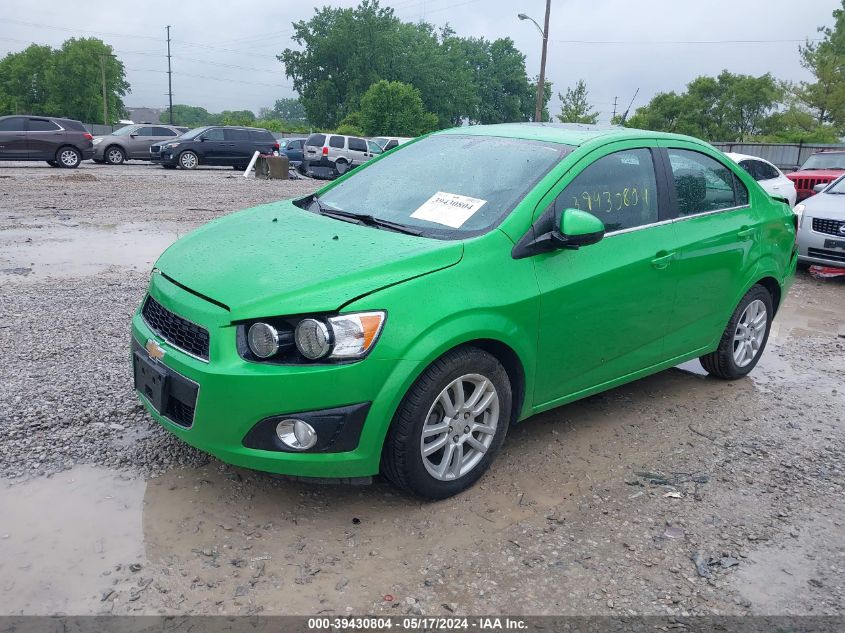 2014 Chevrolet Sonic Lt VIN: 1G1JC5SB9E4226439 Lot: 39430804