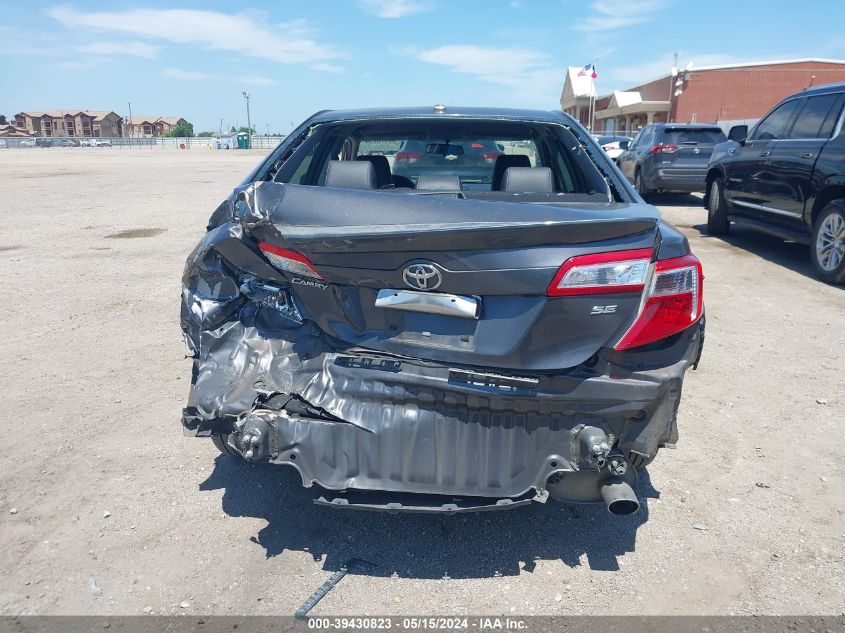 2012 Toyota Camry Se VIN: 4T1BF1FK0CU147692 Lot: 39430823