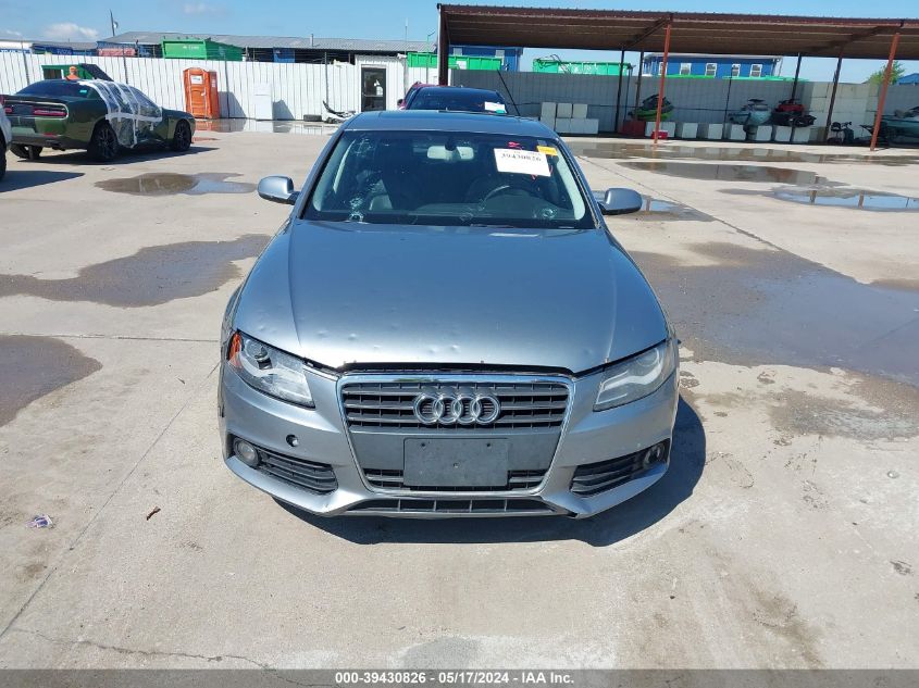 2011 Audi A4 2.0T Premium VIN: WAUEFAFL7BN043118 Lot: 39430826