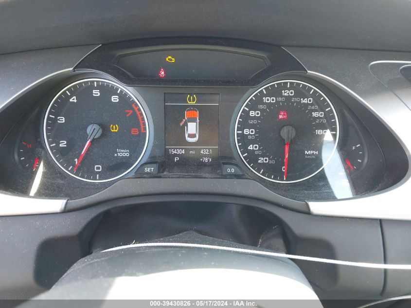 2011 Audi A4 2.0T Premium VIN: WAUEFAFL7BN043118 Lot: 39430826