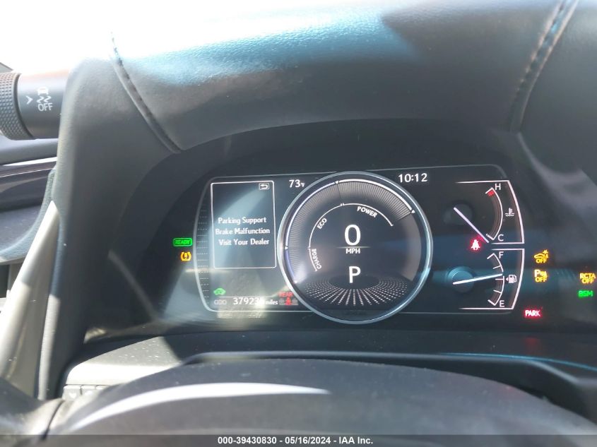 2021 Lexus Es 300H VIN: 58ADA1C14MU002524 Lot: 39430830