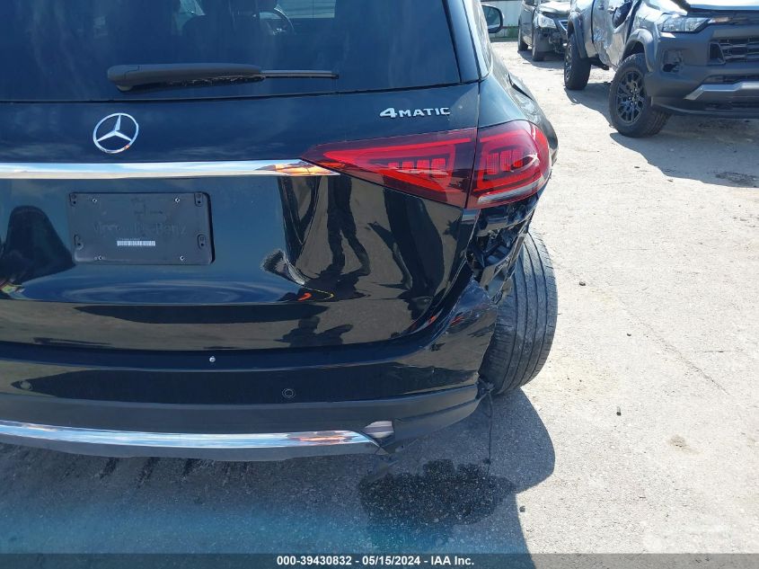 2020 Mercedes-Benz Gle 350 4Matic VIN: 4JGFB4KB8LA095587 Lot: 39430832