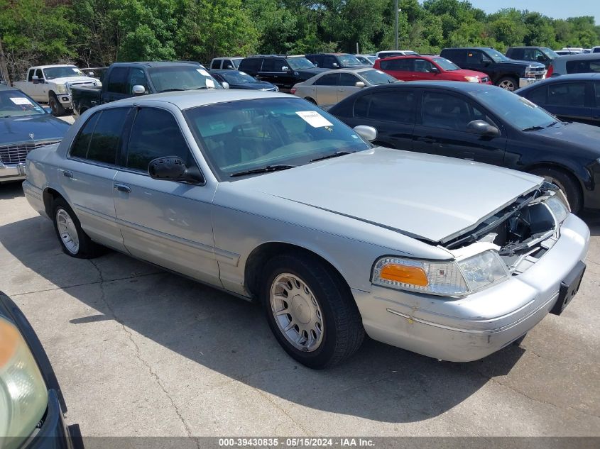 2000 Ford Crown Victoria Lx VIN: 2FAFP74W1YX203561 Lot: 39430835