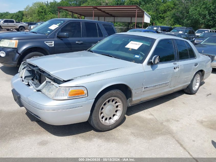 2000 Ford Crown Victoria Lx VIN: 2FAFP74W1YX203561 Lot: 39430835