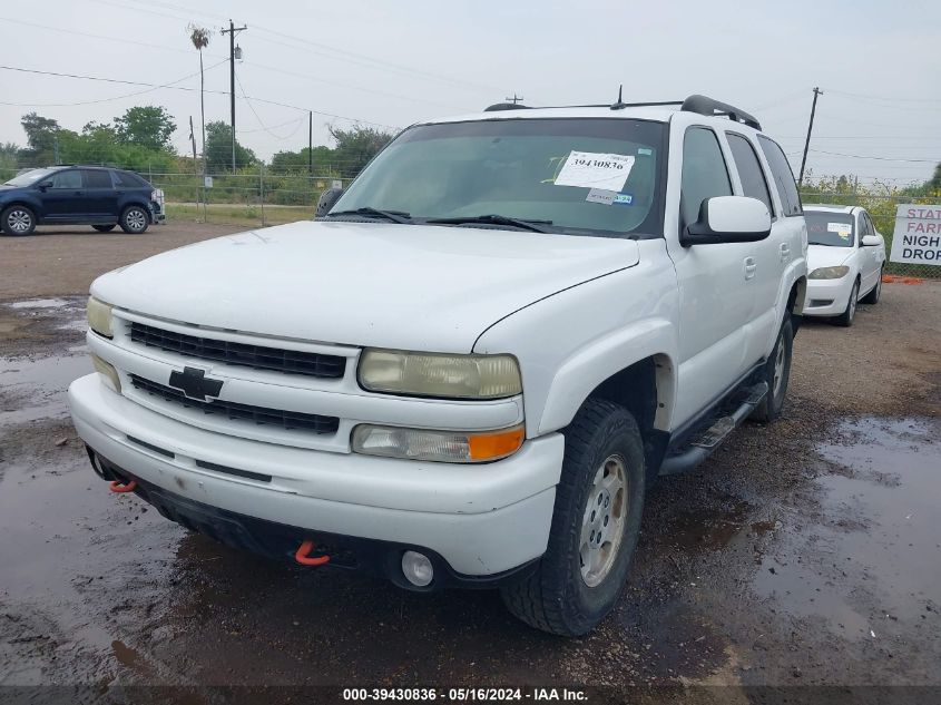2003 Chevrolet Tahoe Z71 VIN: 1GNEK13Z13R109025 Lot: 39430836