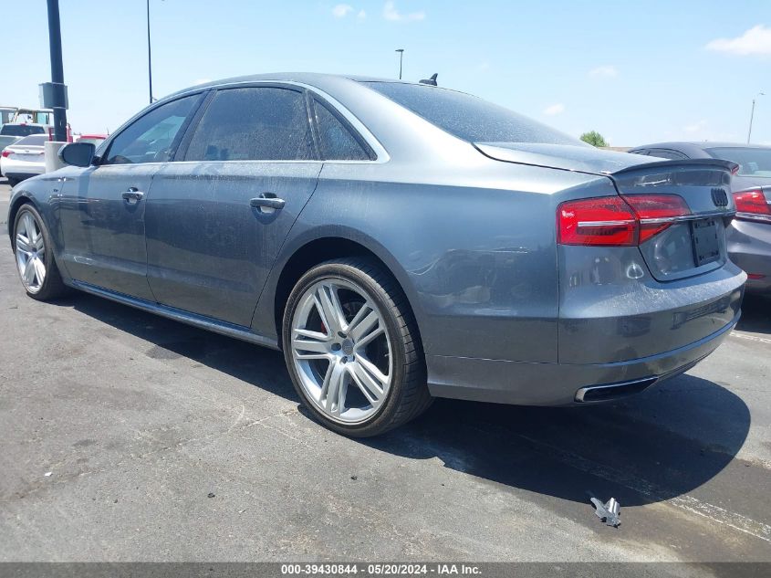 2016 AUDI A8 L 4.0T SPORT - WAU43AFD2GN007941