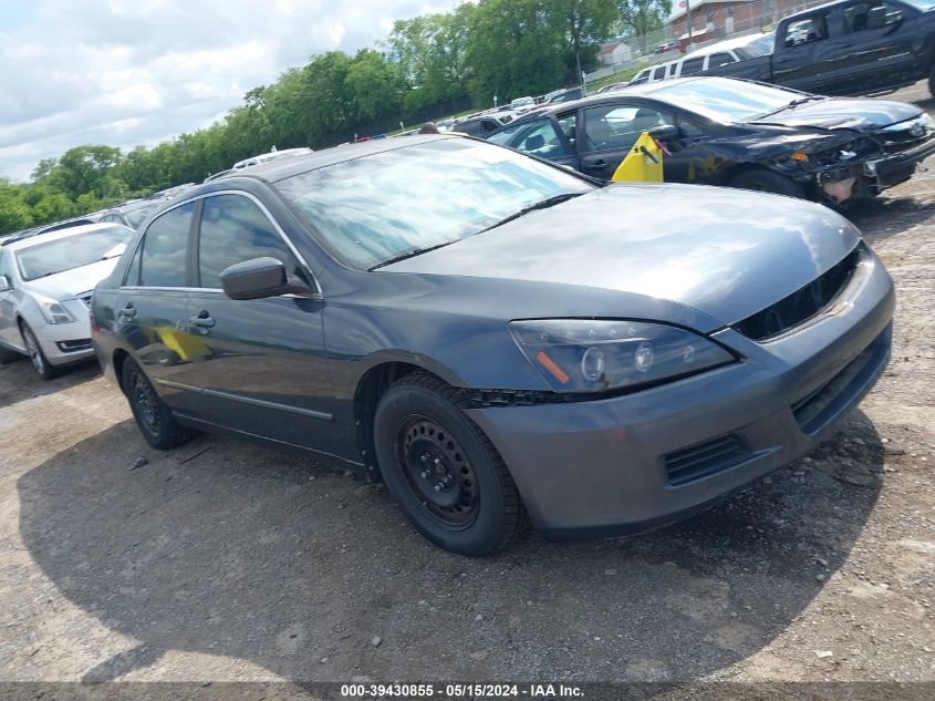 2007 Honda Accord 2.4 Lx VIN: 1HGCM56477A156244 Lot: 39430855