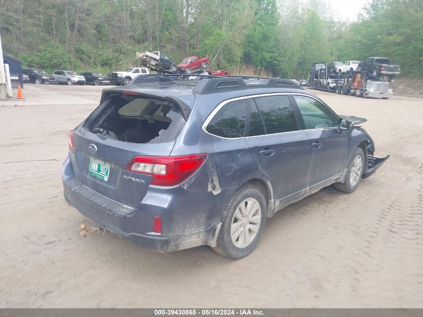 2016 Subaru Outback 2.5I Premium VIN: 4S4BSBHC4G3258460 Lot: 39430865