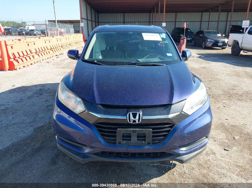 2016 Honda Hr-V Lx VIN: 3CZRU5H31GM705916 Lot: 39430869